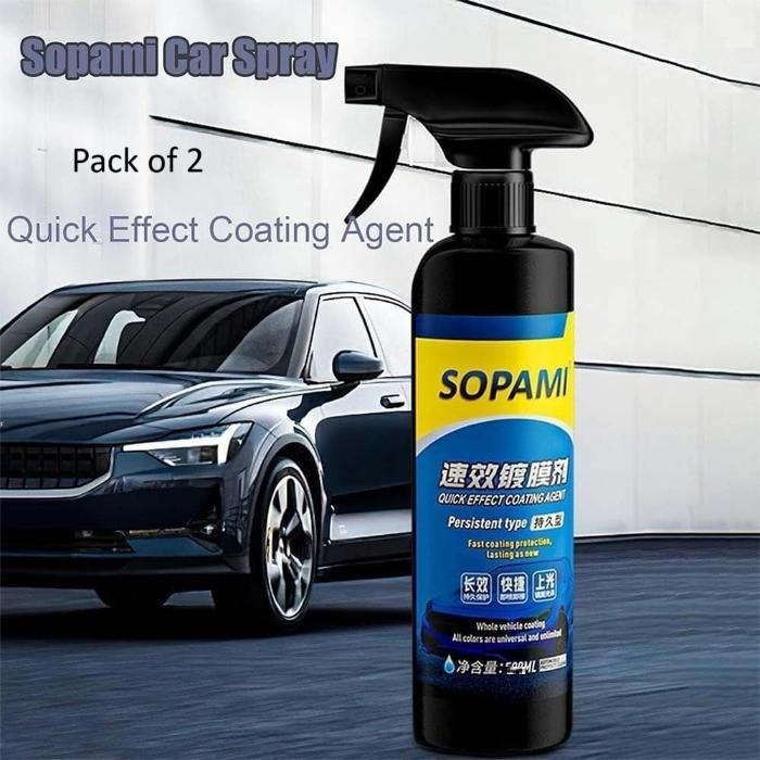 Sopami Car Coating Spray (50ml Pack of 2)